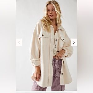 NWT free people ruby jacket-champagne dreams XS